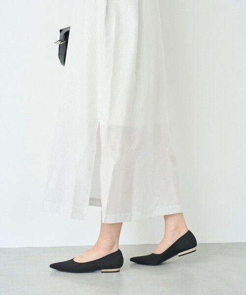 steppi / ステッピ パンプス | 【洗える/撥水】メタルヒール フラット パンプス | 詳細1