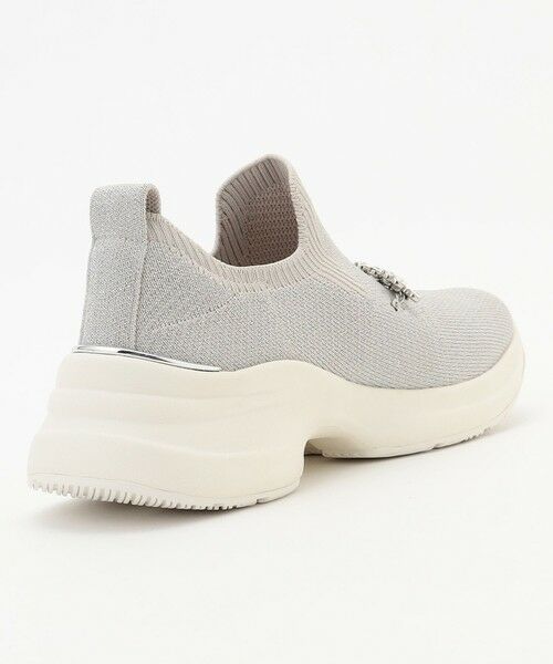 steppi / ステッピ スニーカー | 【撥水/洗える】ボリュームソール ビジュースニーカー | 詳細5