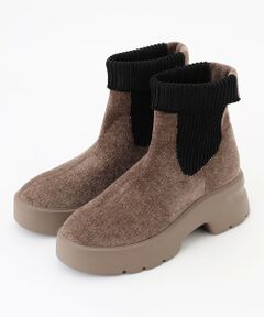 steppi / ステッピ ブーツ（ロング丈） | 【VERY掲載 / 撥水 / 洗える】厚底 ウォームブーツ