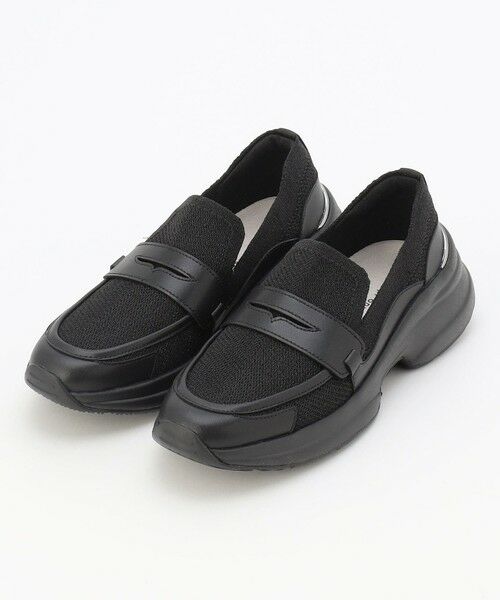 steppi / ステッピ スニーカー | ローファースニーカー（ブラック）