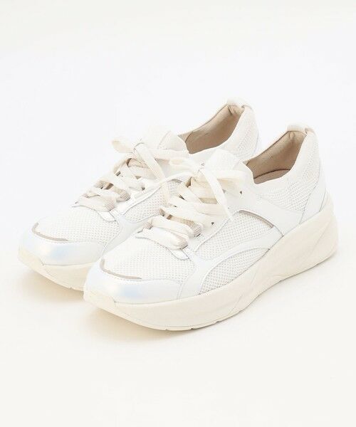 steppi / ステッピ スニーカー | グリッター ランニング シューズ（ホワイト）