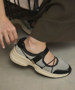 steppi / ステッピ フラットシューズ | ボリュームソール メリージェーン スニーカー