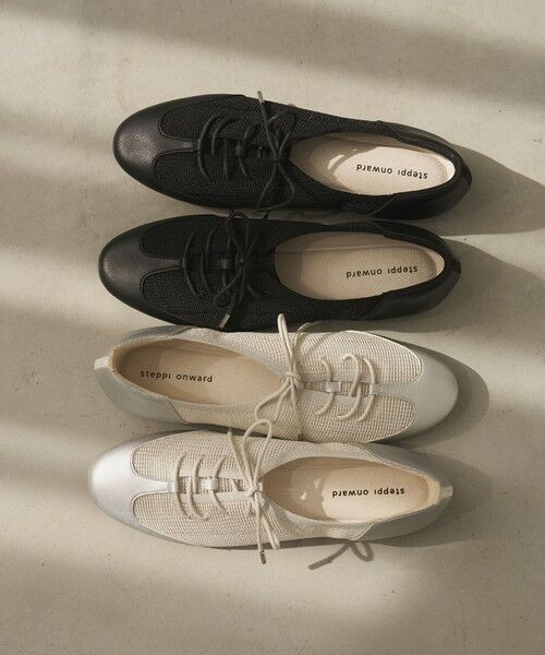 steppi / ステッピ フラットシューズ | シースルーダービー シューズ | 詳細13