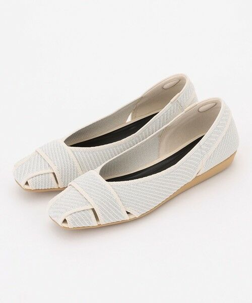 steppi / ステッピ パンプス | スクエア グルカ パンプス（アイボリー）