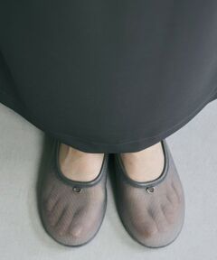 steppi / ステッピ パンプス | メタル シースルー ラウンド パンプス