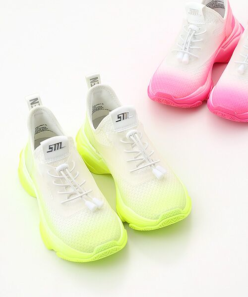 STEVE MADDEN/スティーブ・マデン 厚底スニーカー LIME 23.0 STEVE MADDEN/スティーブ・マデン 厚底スニーカー LIME 23.0
