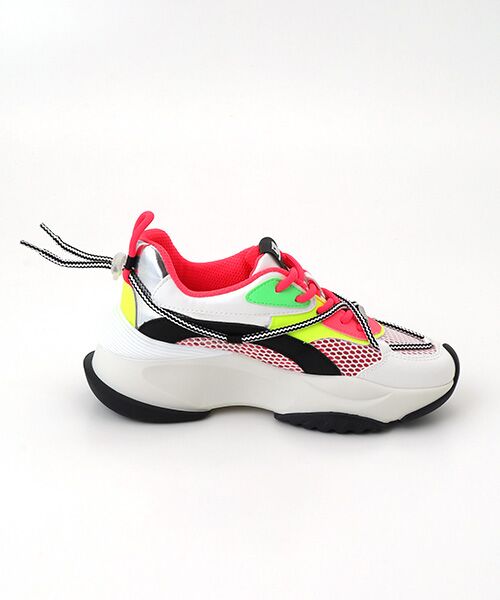 【Steve Madden】VERDICT レースアップ スニーカー VERDICT Green Multi Women's Lace-Up Sneaker – Steve Madden