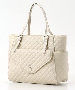 STEVE MADDEN / スティーブ・マデン トートバッグ | サイドポケット付きキルティングトートバッグ