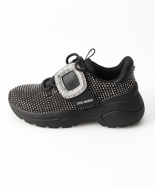 STEVE MADDEN / スティーブ・マデン スニーカー | ベルト付ラインストーンスニーカー | 詳細3