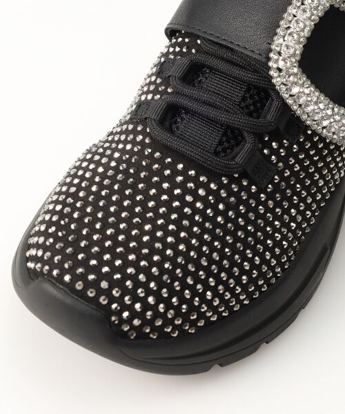 STEVE MADDEN / スティーブ・マデン スニーカー | ベルト付ラインストーンスニーカー | 詳細7