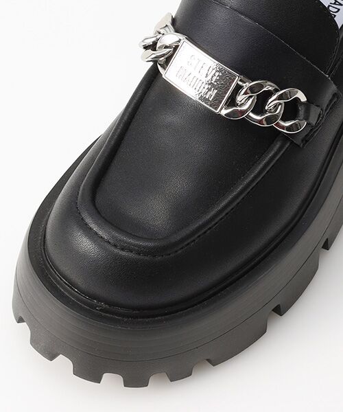 【Steve Madden】厚底ローファー バックル付き STEVE MADDEN(スティーブ・マデン)｜ODOM 厚底ペニーローファー
