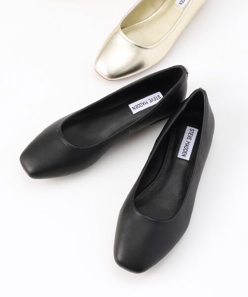 STEVE MADDEN/スティーブ・マデン フラットパンプス BLK 23.5 STEVE MADDEN/スティーブ・マデン フラットパンプス BLK 23.5