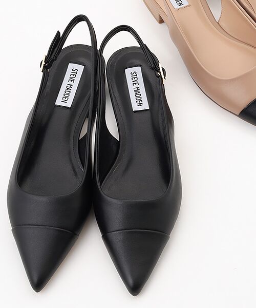 STEVE MADDEN/スティーブ・マデン ポインテッドトゥミュール BLK/スムース 23.5-24.0 STEVE MADDEN/スティーブ・マデン ポインテッドトゥミュール BLK/スムース 23.5-24.0