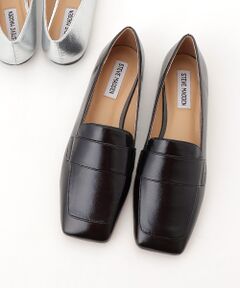 STEVE MADDEN / スティーブ・マデン フラットシューズ | スクエアトゥフラットローファー