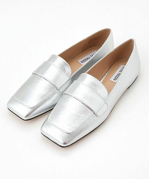STEVE MADDEN / スティーブ・マデン フラットシューズ | スクエアトゥフラットローファー | 詳細9