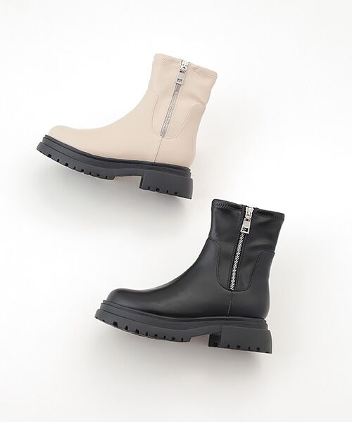 STEVE MADDEN / スティーブ・マデン ブーツ（ショート丈） | 厚底サイドジップブーツ | 詳細8