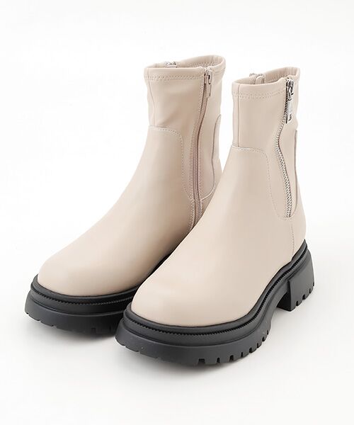 STEVE MADDEN / スティーブ・マデン ブーツ（ショート丈） | 厚底サイドジップブーツ | 詳細9