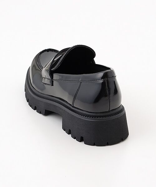 STEVE MADDEN / スティーブ・マデン パンプス | ロゴベルト厚底ローファー | 詳細4