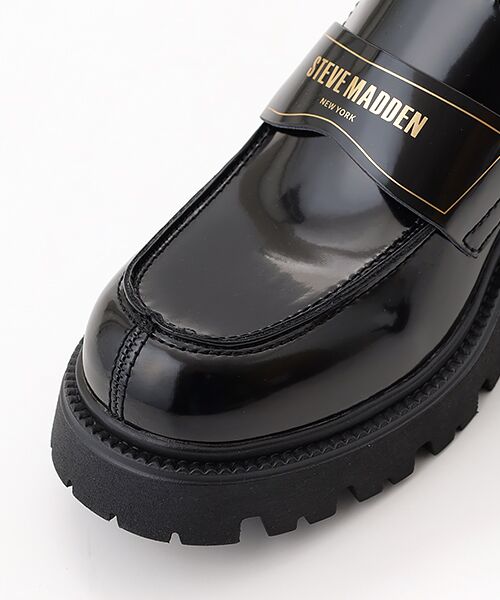STEVE MADDEN / スティーブ・マデン パンプス | ロゴベルト厚底ローファー | 詳細6