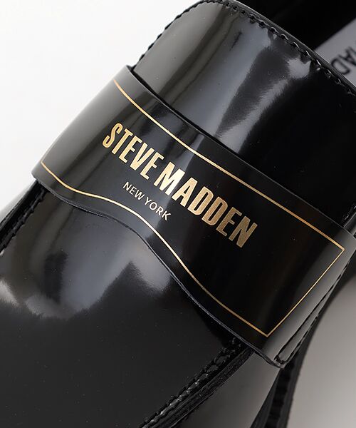 STEVE MADDEN / スティーブ・マデン パンプス | ロゴベルト厚底ローファー | 詳細7