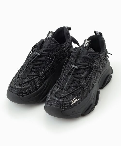 STEVE MADDEN / スティーブ・マデン スニーカー | ボリュームソール ラインストーンスニーカー | 詳細1