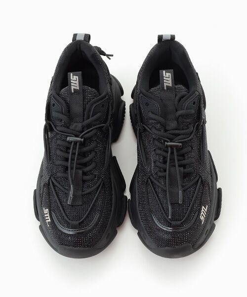 STEVE MADDEN / スティーブ・マデン スニーカー | ボリュームソール ラインストーンスニーカー | 詳細2