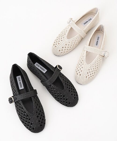 STEVE MADDEN / スティーブ・マデン フラットシューズ | かぎ編み風メリージェーンフラットシューズ | 詳細8