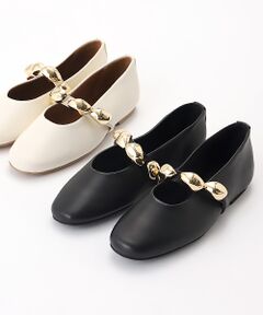 STEVE MADDEN / スティーブ・マデン パンプス | ビジューフラットパンプス