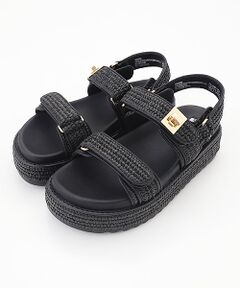 STEVE MADDEN / スティーブ・マデン サンダル | ナチュラルソールダブルベルトサンダル