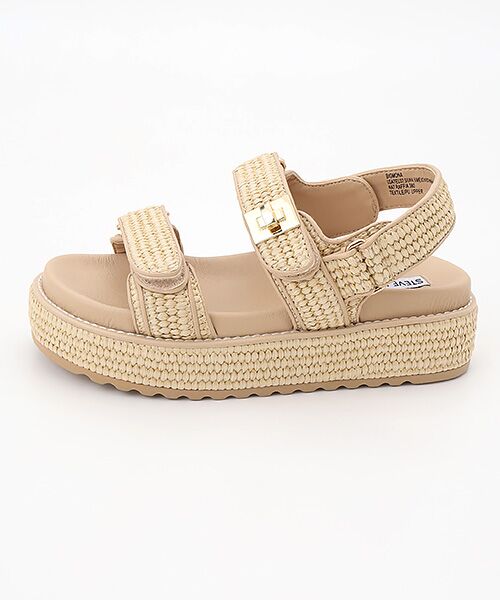 STEVE MADDEN / スティーブ・マデン サンダル | ナチュラルソールダブルベルトサンダル | 詳細3