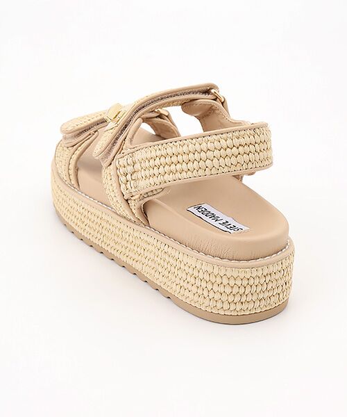 STEVE MADDEN / スティーブ・マデン サンダル | ナチュラルソールダブルベルトサンダル | 詳細4