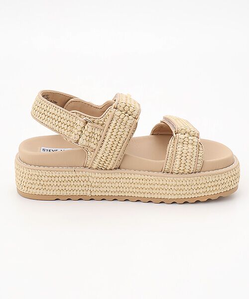 STEVE MADDEN / スティーブ・マデン サンダル | ナチュラルソールダブルベルトサンダル | 詳細5