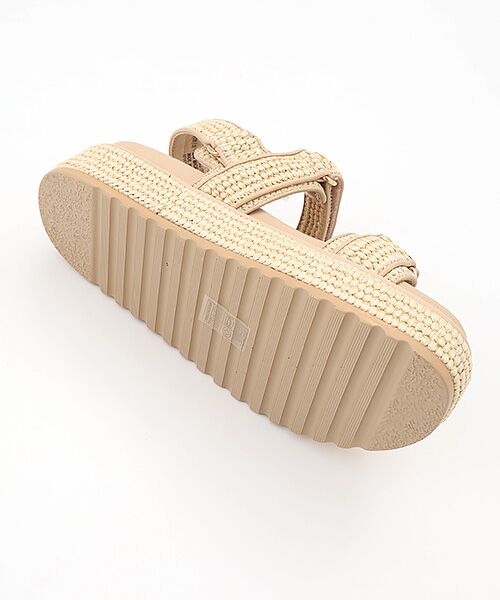 STEVE MADDEN / スティーブ・マデン サンダル | ナチュラルソールダブルベルトサンダル | 詳細6