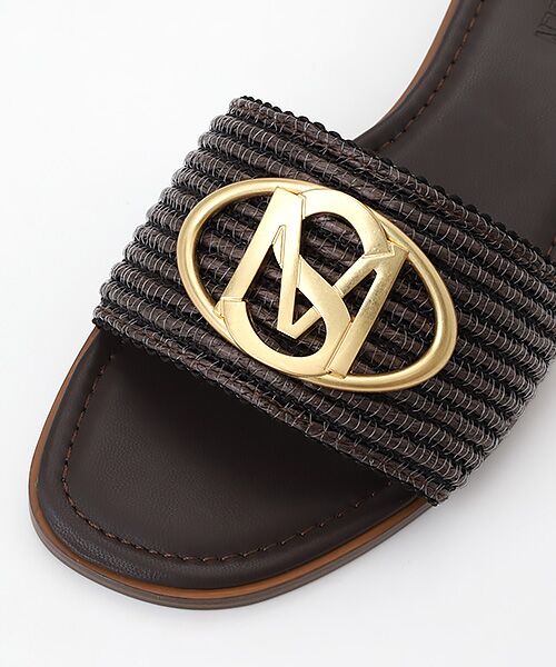 STEVE MADDEN / スティーブ・マデン サンダル | オーバルロゴモチーフフラットサンダル | 詳細7