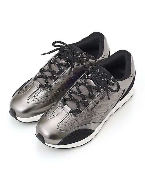 STEVE MADDEN / スティーブ・マデン スニーカー | メタリックローカットスニーカー | 詳細1