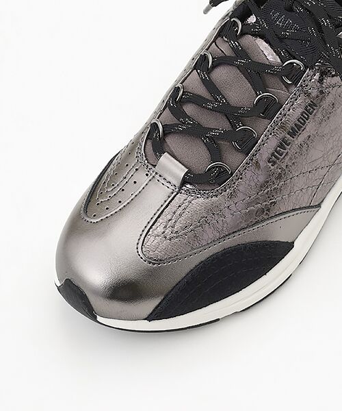 STEVE MADDEN / スティーブ・マデン スニーカー | メタリックローカットスニーカー | 詳細7
