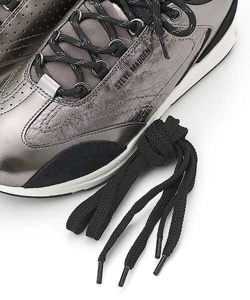 STEVE MADDEN / スティーブ・マデン スニーカー | メタリックローカットスニーカー | 詳細8