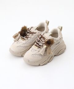 STEVE MADDEN / スティーブ・マデン スニーカー | ファータッセルボリュームスニーカー