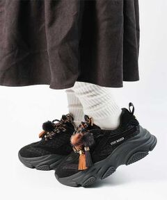 STEVE MADDEN / スティーブ・マデン スニーカー | ファータッセルボリュームスニーカー