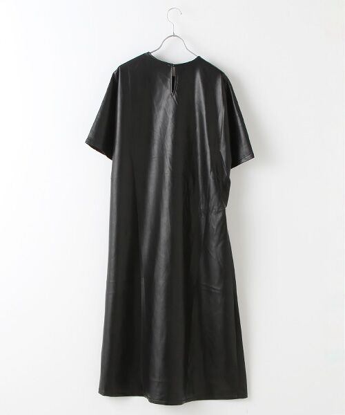 double cord detaile lastic dress （ロング・マキシ丈ワンピース ...