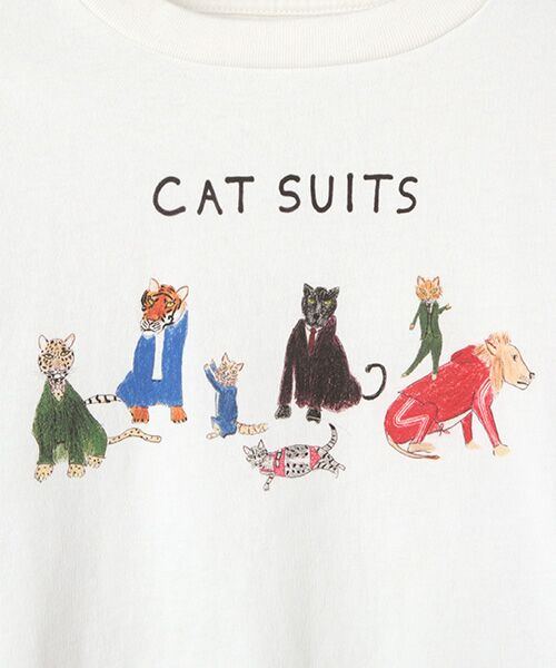 STYLE ＆ EDIT / スタイル＆エディット Tシャツ | LONG SLEEVE CROP TEE/CAT SUITS | 詳細6
