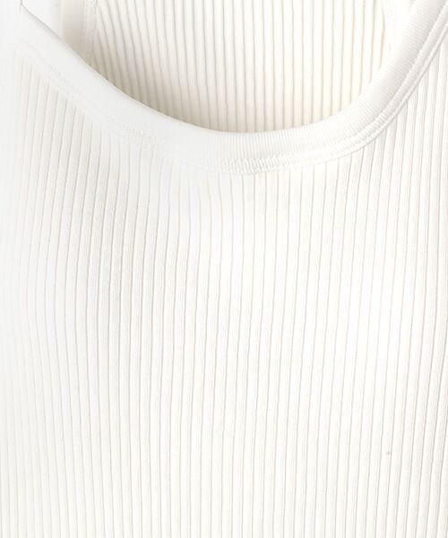 STYLE ＆ EDIT / スタイル＆エディット タンクトップ | Organic cotton asym bra TT | 詳細1