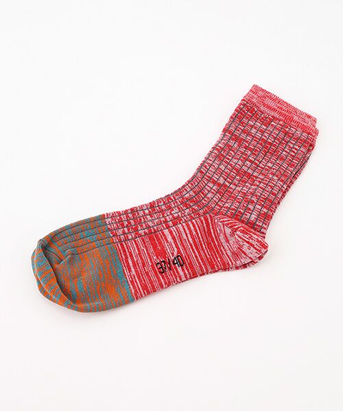 STYLE ＆ EDIT / スタイル＆エディット ソックス | ソックス（RED ORANGE）