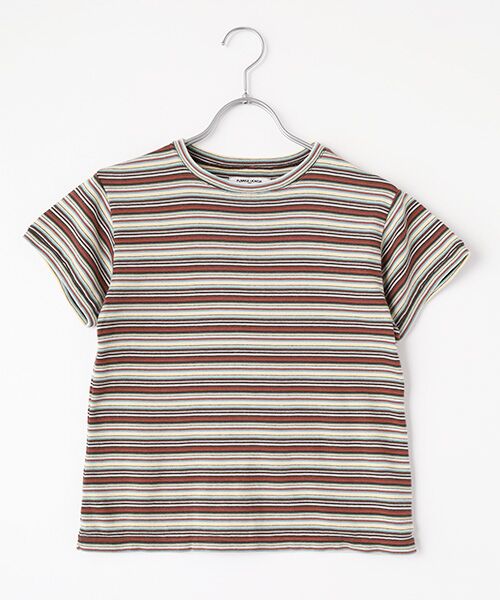 STYLE ＆ EDIT / スタイル＆エディット Tシャツ | Tシャツ（BROWN/BORDEAUX/GREEN）