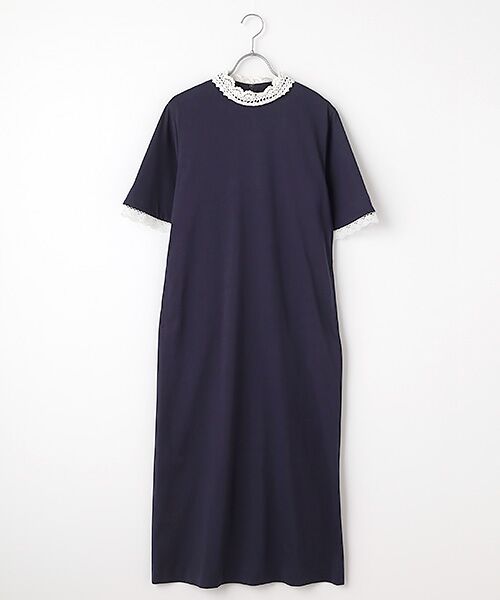 STYLE ＆ EDIT / スタイル＆エディット ロング・マキシ丈ワンピース | ワンピース（ロング）（navy）