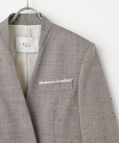 STYLE ＆ EDIT / スタイル＆エディット ノーカラージャケット | ノーカラージャケット | 詳細2