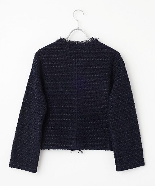 STYLE ＆ EDIT / スタイル＆エディット ノーカラージャケット | ノーカラージャケット | 詳細1