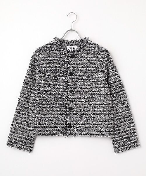 STYLE ＆ EDIT / スタイル＆エディット ノーカラージャケット | ジャケット（NAVY）