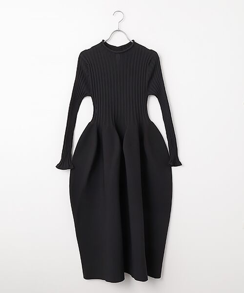 STYLE ＆ EDIT / スタイル＆エディット ロング・マキシ丈ワンピース | ワンピース（ロング）（BLACK）