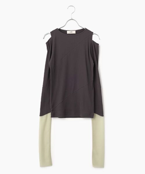 STYLE ＆ EDIT / スタイル＆エディット カットソー | カットソー（GRAY）